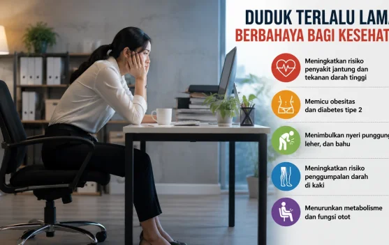 Perlu di Perhatikan untuk Duduk Terlalu Lama