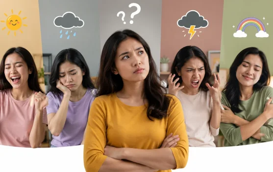 Bukan Sekadar Perasaan Penyebab Mood Wanita Sering Berubah