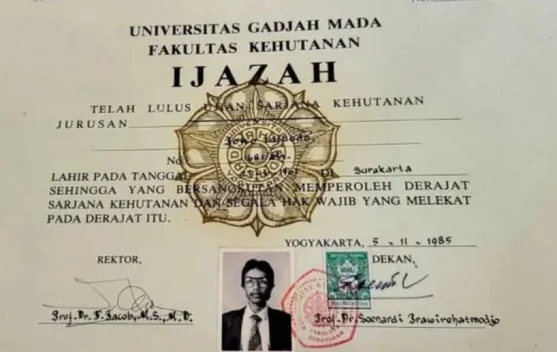 Jokowi Akan Bawa Ijazah Mulai dari Jenjang SD, SMP, SMA hingga S1