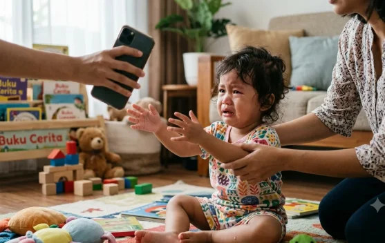 Perlunya Pemahaman Orangtua agar Anak Balita Jauh dari Smartphone