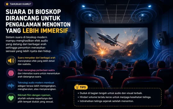 Audio Bioskop Hadirkan Pengalaman Imersif