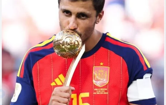 Kapten Spanyol Rodri Berhasil Dapatkan Bola Emas Piala Dunia 2026.