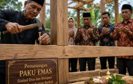 Paku Emas, Simbol Doa dan Harapan dalam Tradisi Membangun Rumah