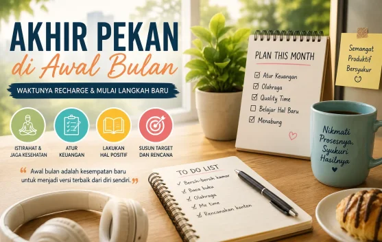 Akhir Pekan di Awal Bulan, saat yang Tepat untuk Recharge dan Susun Langkah Baru