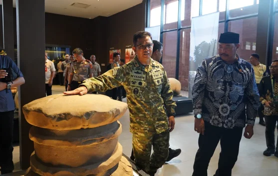 Danrem 042/Gapu Hadiri Peresmian Museum Sriwijaya Dharmakirti