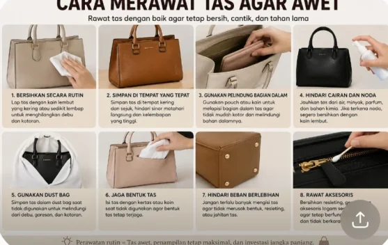 Merawat Tas agar Tetap Awet