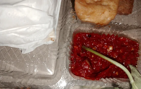Menu sederhana Sambal Terasi