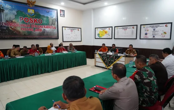 Perkuat Sinergi Cegah dan Tanggulangi Karhutla untuk Jambi yang Aman, Bebas Asap