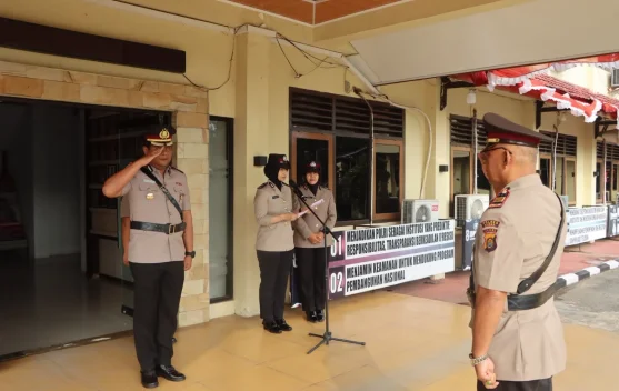 Wakapolres Bungo Pimpin Upacara Hari Juang Polri Tahun 2026