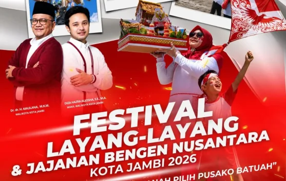 Semarak HUT ke 81 RI Pemkot Jambi Lestarikan Permainan Lokal