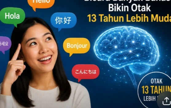 Bicara Banyak Bahasa Bisa Membuat Otak Lebih Muda