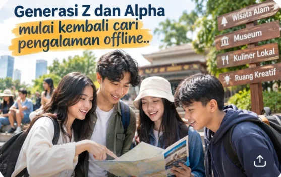 Genetasi gen Z dan Alpha mulai kembali cari pengalaman off line