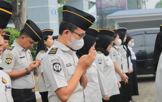 Kanwil Ditjenpas Jambi Berikan Penghormatan ketiga ASN yang Gugur di Papua