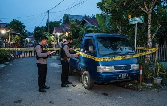 Polisi Tangkap Dua Pelaku Pencurian Mobil Pikap di Alam Barajo Jambi