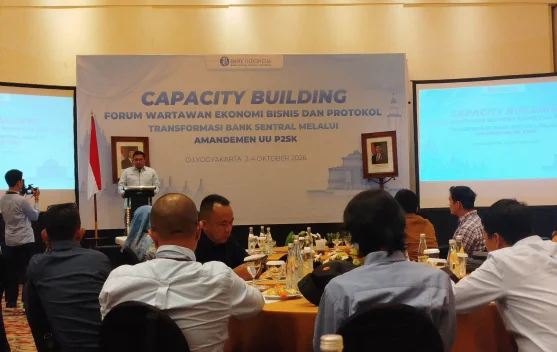 Capacity Building BI Jambi Perkuat Pemahaman Wartawan tentang Tugas Bank Sentral