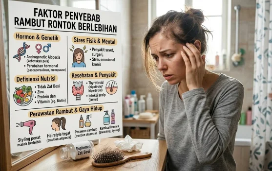 Rambut Rontok Memiliki Sebab Tertentu Jangan Biarkan Semakin Parah ...