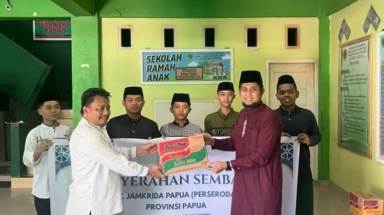 Sambut Ramadan 1447, Jamkrida Papua Bantu Pondok Pesantren