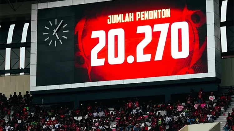 Stadion Lukas Enembe Kembali Cetak Jumlah Penonton Terbanyak