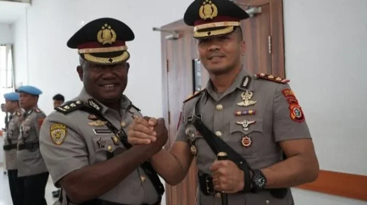 AKBP Dionisius Helan Resmi Pimpin Polres Jayapura