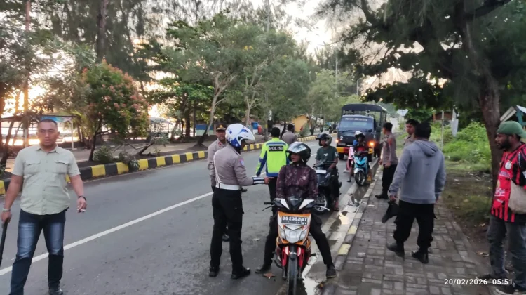 Cegah Aksi Balap Liar, Sat Lantas Laksanakan Patroli