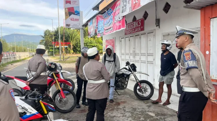 Sat Lantas Polresta Rutin Patroli Aksi Balap Liar