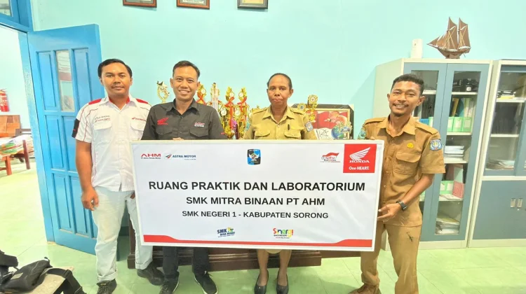Astra Motor Papua Dorong Standarisasi Laboratorium Praktik SMK
