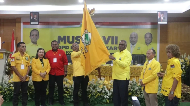 Pimpin Golkar, Abisai Rollo Mulai Konsolidasi Internal