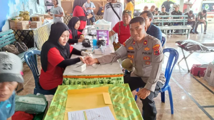 Sambut Nyepi 1948 Saka, Polres Keerom Gelar Donor Darah