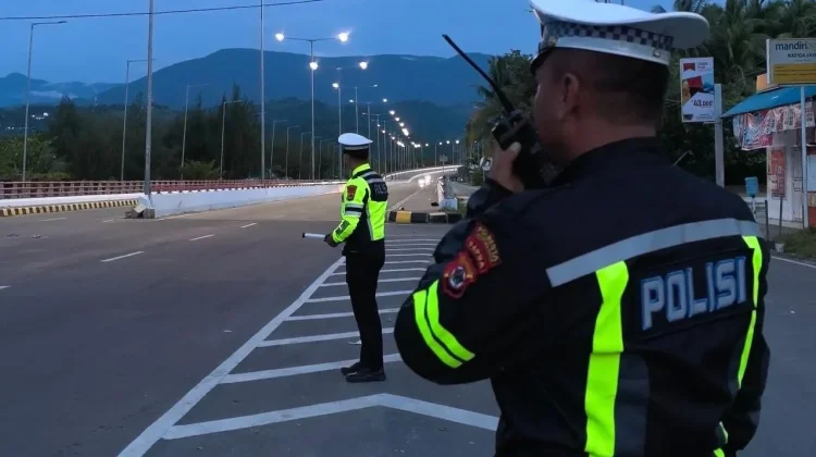 Polresta Jayapura Patroli Antisipasi Balap Liar