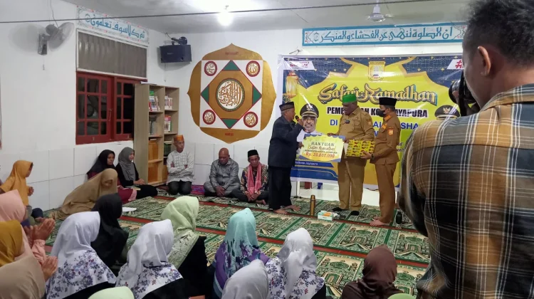 Safari Ramadan Pemerintah Kota Jayapura di Masjid Al-Aqso Skouw Sae
