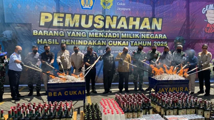 Bea Cukai Perketat Pengawasan Rokok Ilegal Papua