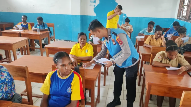 Polresta Jayapura Kota Sosialisasikan Rekrutmen Polri 2026