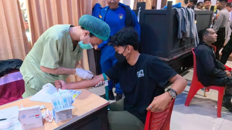 Polresta Jayapura Kota Gelar Rikkes Berkala