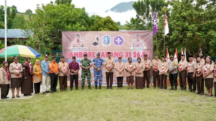 Kwartir Cabang Pramuka Kabupaten Jayapura telah menggelar Jambore XI Tahun 2026