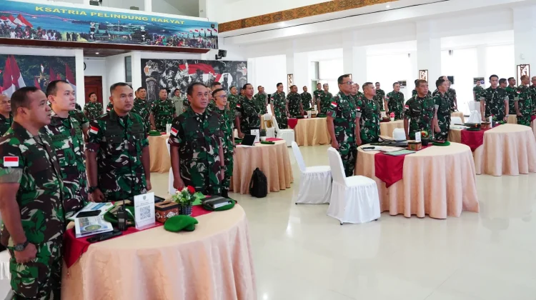 Rapim Kodam XVII/Cenderawasih, Evaluasi Kinerja dan Siapkan Program Strategis