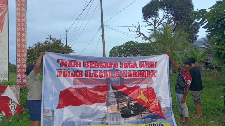 Aparat Keamanan Ajak Warga Hindari Kegiatan Ilegal di Perbatasan RI-PNG