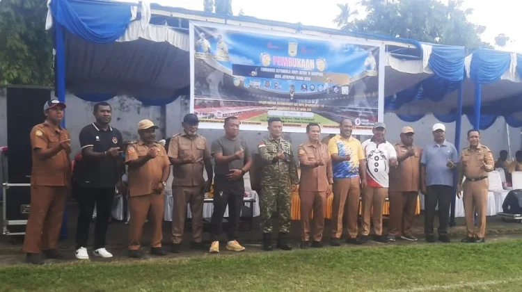 Delapan Kesebelasan Warnai Turnamen Antar Kampung Kota Jayapura