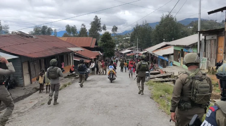 Satgas ODC menggelar Patroli Dialogis di Sugapa