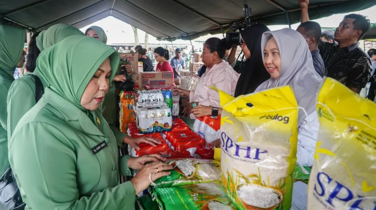 Kodam XVII/Cenderawasih Gelar Bazar Ramadhan