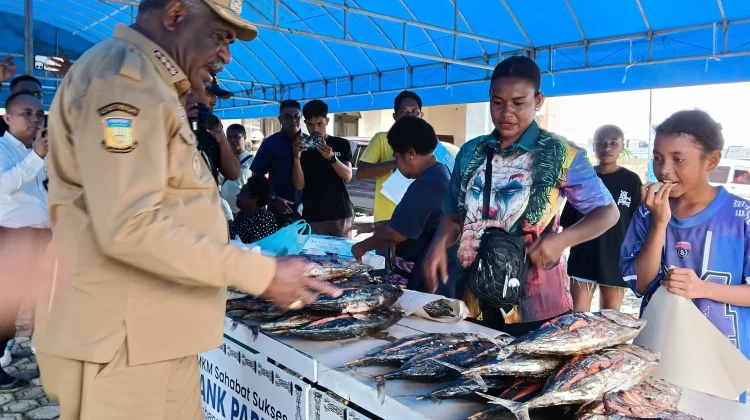 Bank Papua Gelar Pasar Murah, Bantu Warga Jayapura