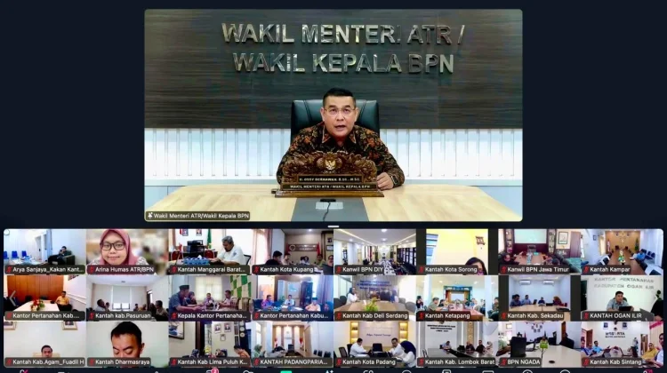 Wamen ATR Targetkan Penyelesaian Berkas Pertanahan Maret 2026