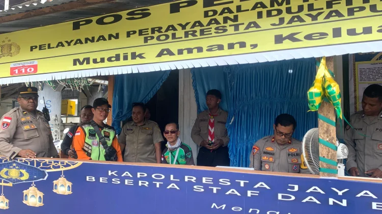 Polresta Jayapura Kota Intensifkan Monitoring Pos Ops Ketupat