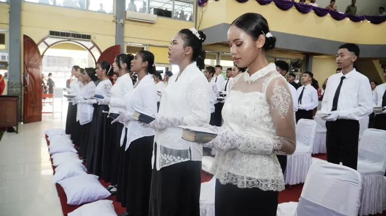 26 Anggota Sidi Baru GPI Papua Diteguhkan