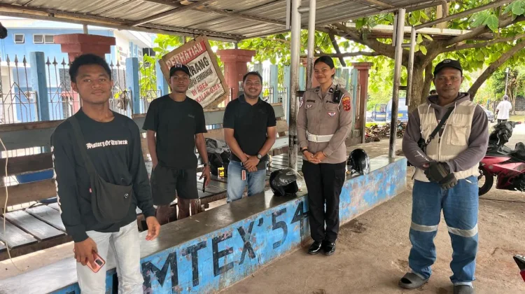 Sat Lantas Polresta Jayapura Kota Berikan Himbauan Tertib Berlalu Lintas