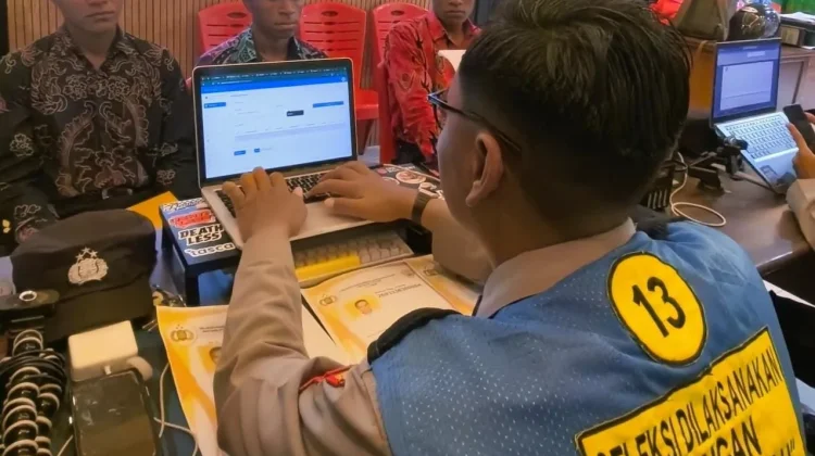 Bag SDM Polresta Laksanakan Verifikasi Penerimaan Polri 2026