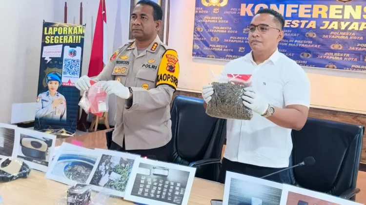 Polisi Berhasil Bekuk Seorang Bandar bersama Puluhan Paket Sabu