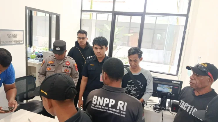 Sinergitas Solid di Tapal Batas, Petugas Temukan Pelintas Bawa Amunisi