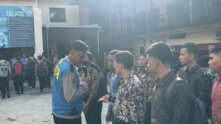 1.171 Calon Pendaftar Ikuti Seleksi Penerimaan Polri T.A. 2026 di Polresta Jayapura