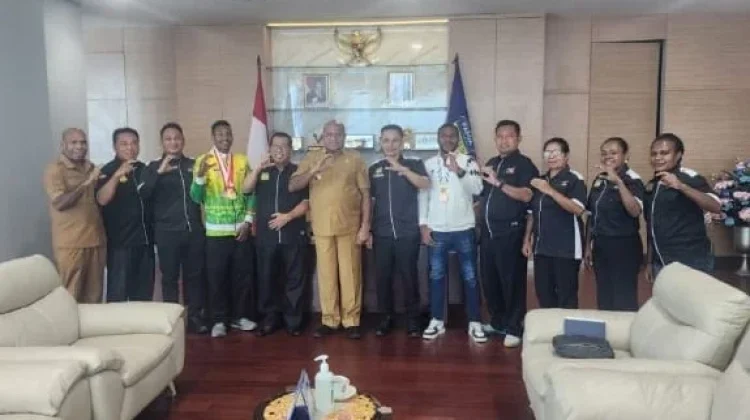 NPCI Papua Temui Gubernur Fakhiri, Bahas Masa Depan Pembinaan Atlet
