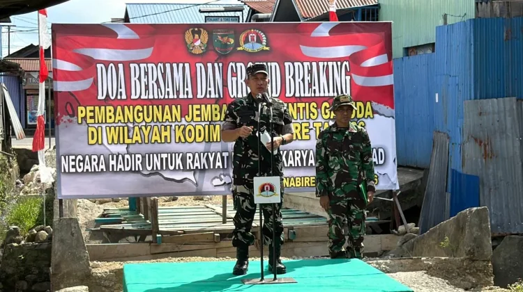 Groundbreaking Jembatan Perintis Garuda, Dorong Akses dan Ekonomi Warga
